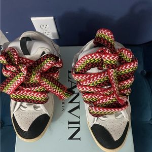 Lanvin Curb low-top leather sneakers